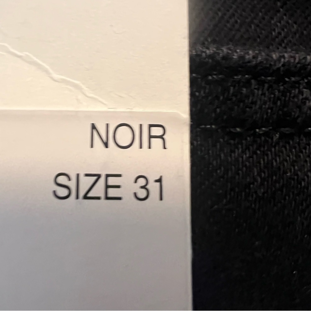 ZADIG & VOLTAIRE Black Straight-Leg Jeans Unisex Fit Designer Denim Tall Inseam - Picture 11 of 14